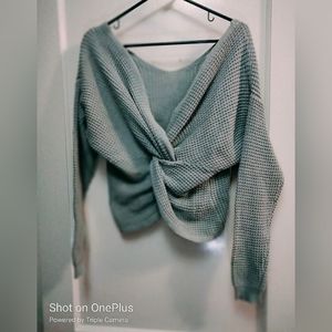 Moon & Madison fall like cross body sweater.